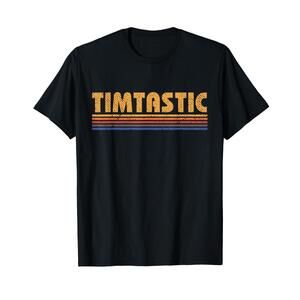 Timtastic Funny Retro First Name Tim T-Shirt